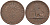 Бельгия 2 сантима 1876 Belges, Леопольд II (1865-1909) KM 35.1 медь 4595-221