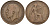 Великобритания 1 пенни 1915 Георг V (1910-1936) KM 810, Spink 4051 бронза 221-446