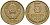 СССР 5 копеек 1991 М (ММД) Y 129a, Ф. № 147 алюминиевая бронза 221-326