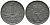 ДАНИЯ 1 ЭРЕ 1943 N; S, КРИСТИАН X (1912-1947) KM 832 цинк 100-644