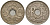 Франция 5 сантимов 1919 тип Линдайё KM 865, Le Franc 121.3 медно-никель 4596-443