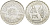 Египет 1 фунт 1976 АН1396, FAO, Осирис на троне, тираж 50000 экз. KM 453 серебро UNC 1519-1114