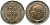 Турция 50 курушей 2011 KM 1243 биметалл 4561-1154
