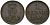 Ганновер 1 пфенниг 1849 B, Эрнст Август (1837-1851) KM 201.1, AKS 129, J. 74 медь 4608-1037