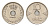 Норвегия 10 эре 1941 KM 383 медно-никель UNC 4625-947