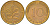 ФРГ 10 ПФЕННИГОВ 1972 J KM 108, J. 383 сталь плакированная латунью 219-445