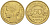 ФРАНЦИЯ 50 САНТИМОВ 1939 ТИП MORLON KM 894.1, LE FRANC 192.15 алюминиевая бронза 44-823