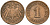 Германия 1 пфенниг 1904 G, Вильгельм II (1888-1918) KM 10, J. 10 медь 4608-237