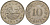 Мальта 10 центов 1972 баржа Великого магистра KM 11 медно-никель 82-413