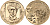 Польша 2 злотых 2010 MW, серия художники Польши, Артур Гротгер (1937-1967) KM 746 нордик  UNC 3457-444