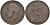 Великобритания 1 пенни 1917 Георг V (1910-1936) KM 810, Spink 4051 бронза 4144-816