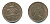 Великобритания 2 пенса 1979 Елизавета II (1952-2022) KM 916, Spink 4235 (C1) бронза 4383-322