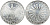 ФРГ 10 МАРОК 1972 G, ОЛИМПИАДА, СПИРАЛЬ KM 130, J.401a серебро UNC 1520-1414