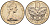 Новая Зеландия 10 центов 1969 Елизавета II (1953-) KM 35 медно-никель UNC 4143-1111