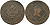 Австрия 30 крейцеров 1807 В, Франц II (1792-1835) KM 2149 медь 413-6621