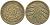 Германия 50 рентенпфеннигов 1924 D KM 34, J. 310 алюминиевая бронза 4127-311