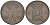 Нидерланды 1 цент 1821 Виллем I (1815-1840) KM 47 медь 1528-344