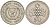 Кипр 50 милсов 1970 виноградная гроздь KM 41 медно-никель 4566-1245