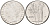 Италия 100 лир 1991 R, Афина в доспехах KM 96.2 нержавеющая сталь 4549-848