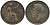 Великобритания 1 пенни 1916 Георг V (1910-1936) KM 810, Spink 4051 бронза 32-834