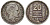 Алжир, Французский 20 франков 1949  KM 91 медно-никель 51-1841