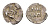 Русское царство деньга 1547-1587 Иван Васильевич серебро 75-1453