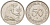 ФРГ 50 ПФЕННИГОВ 1991 F KM 109.2, J. 384а медно-никель 4182-1013
