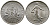 Франция 1 франк 1918 сеятель KM 844.1, Le Franc 217.24 серебро UNC 259-726
