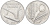 Италия 10 лир 1953 R, плуг, колосья KM 93 алюминий 4519-817