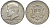 США 1/2 доллара (50 центов) 1967 Джон Кеннеди KM 202a серебро 4178-1026