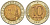 СССР 10 рублей 1991 ЛМД, ГКЧП KM 295, Федорин 15 биметалл 4135-1012