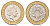 Великобритания 2 фунта 2014 Елизавета II (1952-2022) KM 994, Spink 4570 (K9) биметалл 4111-1144
