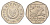 Кипр 50 центов 1994 похищение Европы KM 66 медно-никель 4700-1143