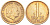 Нидерланды 1 цент 1953 Юлиана (1948-1980) КМ 180 бронза 3309-343