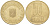 Румыния 50 бани 2005 KM 192 никель латунь 4402-655