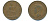 Великобритания 1 пенни 1939 Георг VI (1936-1952) KM 845, Spink 4114 бронза 89-145