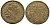 Франция жетон ND Людовик XV, CHRISTIANIS бронза 413-3132