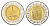 Египет 1 фунт 2007 KM 940a биметалл UNC 4652-1242
