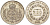 Бразилия 200 рейс 1865 Педро II (1831-1889) KM 469 серебро    4528-144