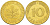 ФРГ 10 ПФЕННИГОВ 1989 D KM 108, J. 383 сталь плакированная латунью 219-544