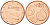 ГРЕЦИЯ 5 ЕВРОЦЕНТОВ 2009 KM 183 сталь плакированная медью UNC 214-356