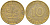 ФРГ 10 ПФЕННИГОВ 1990 A KM 108, J.383 сталь плакированная латунью 4539-1052