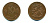 Финляндия 10 пенни 1924 республика (1918-1962) KM 24 медь 46-1925