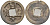 Китай 1 цянь (кэш) ND (841-907) государство Тан (618—907), вес 3,3 гр, диаметр 23,5 мм Hartill 14. бронза AUC1-3-34