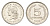 Аргентина 5 сентаво 1959 KM 53 сталь плакированная никелем UNC 4664-165