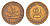 ФРГ 2 пфеннига 1961 J KM 106, J. 381 бронза 4164-135