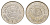 Саудовская Аравия 1 риял (риал) 1951 AH 1370 KM 18 серебро UNC 1515-1633