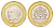 Марокко 10 дирхамов 2002 AH 1423, год-тип Y 120 биметалл UNC 4671-231