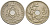 БЕЛЬГИЯ 5 САНТИМОВ 1920 BELGIE KM 67 медно-никель 112-233