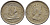 Британские Восточно-Карибские территории 10 центов 1955 Елизавета II (1952-2022), парусник KM 5 медно-никель 4387-264